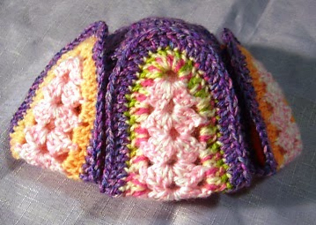 Mile-a-Minute Striped Baby Hat