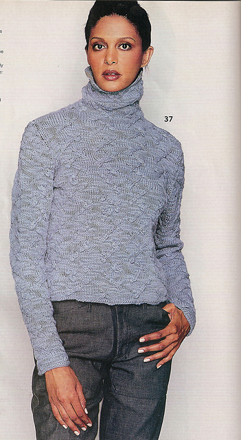 #37 Cabled Pullover
