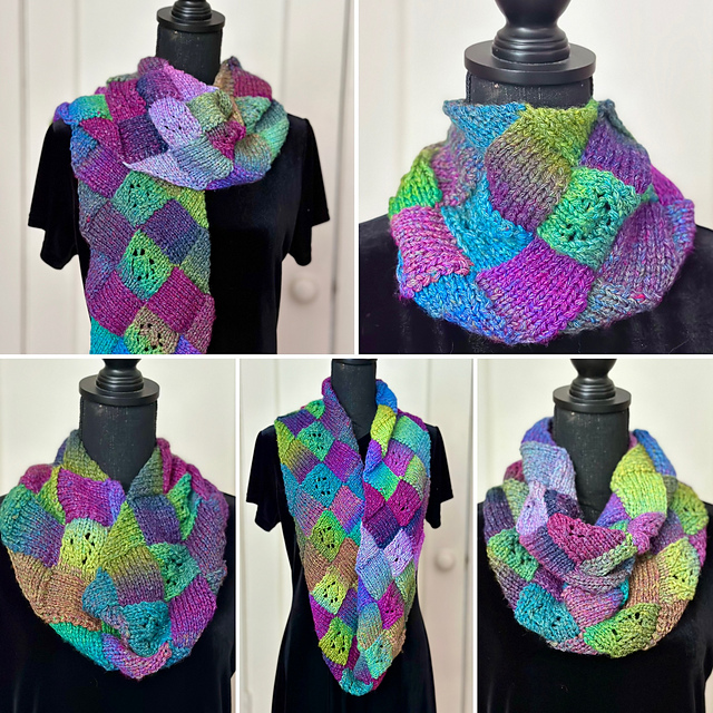 Flower Power Entrelac