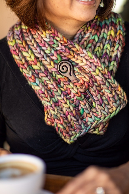 Hello Brioche Scarf