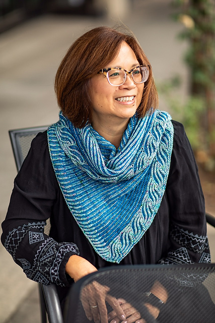 Coffee Breakers Cowl and Shawl