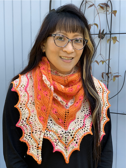 Star Flower Shawl