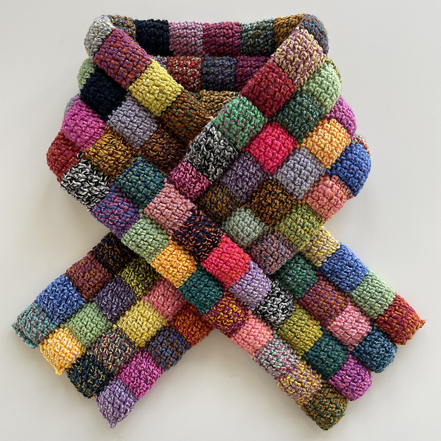 The Comfy Keyhole Scarf
