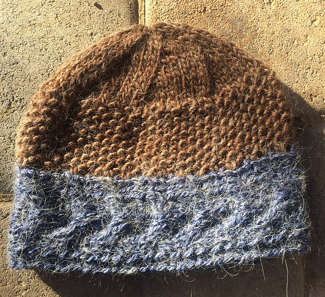 Heather and Woad Hat