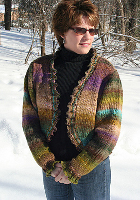 Y-775 Noro Iro Bolero Sweater