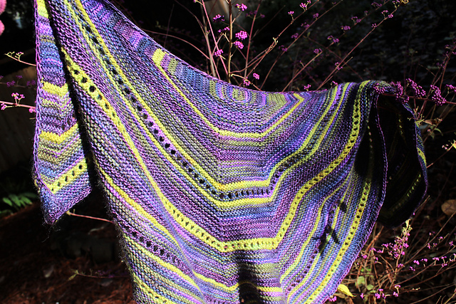 Once In A Blue Moon Shawl