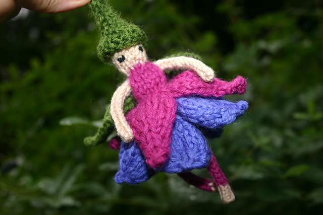 Fuchsia Flower Fairy
