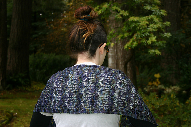 Blue Lotus Scarf/Wrap