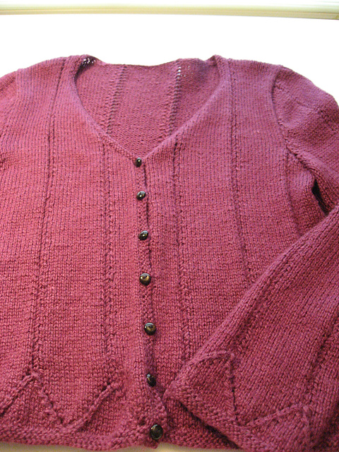 V-Neck Cardigan (Lace Version)