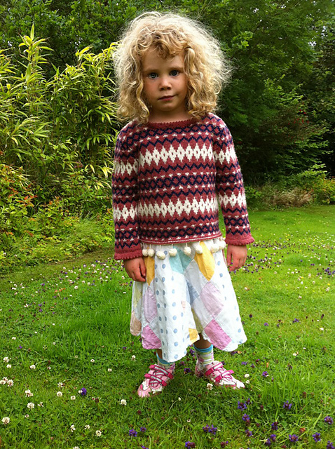 Classic, warm, Fair Isle Sweater