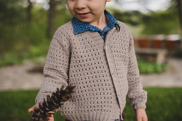 Eyelet Ridge Sweater