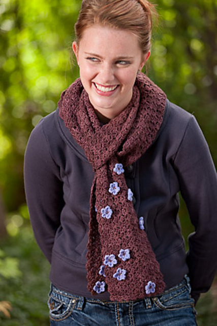 Diana's Blossom Scarf