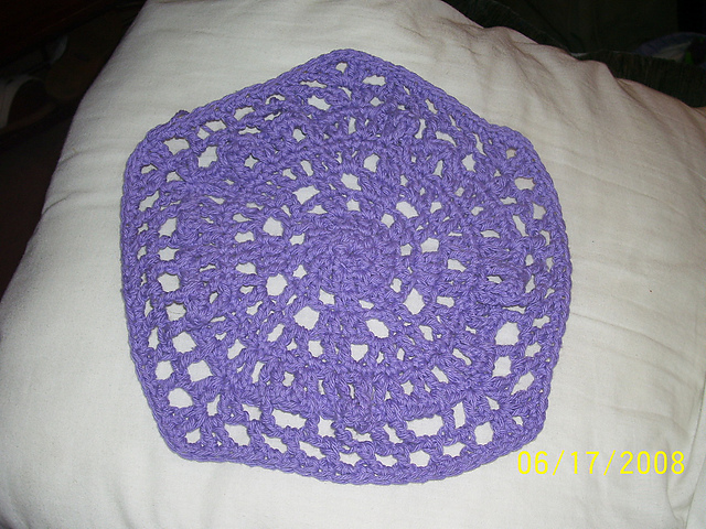 Pentagon Dishcloth