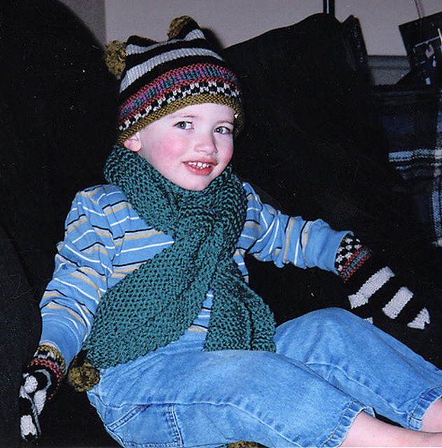 Inca Mitts and Cap: Mitts