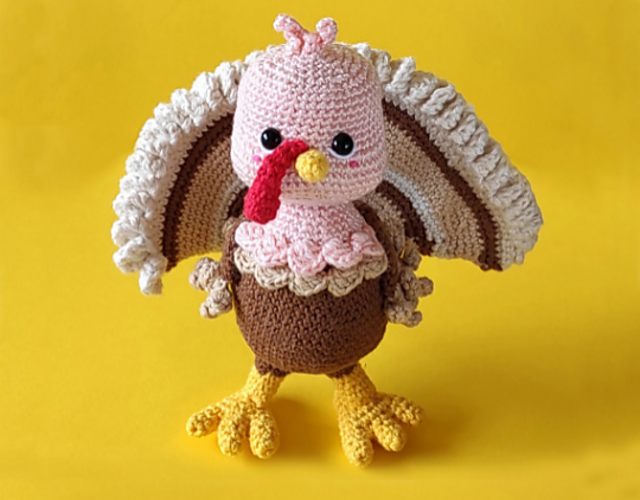Tim The Turkey Amigurumi