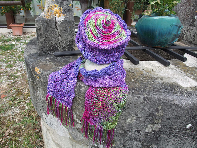 soie belle hat and scarf