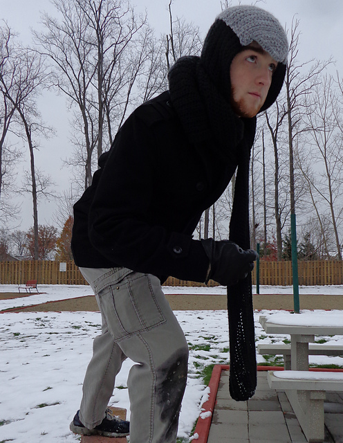 Ravelry: Assassin's Creed Hooded Scarf pattern by Emily Catherine