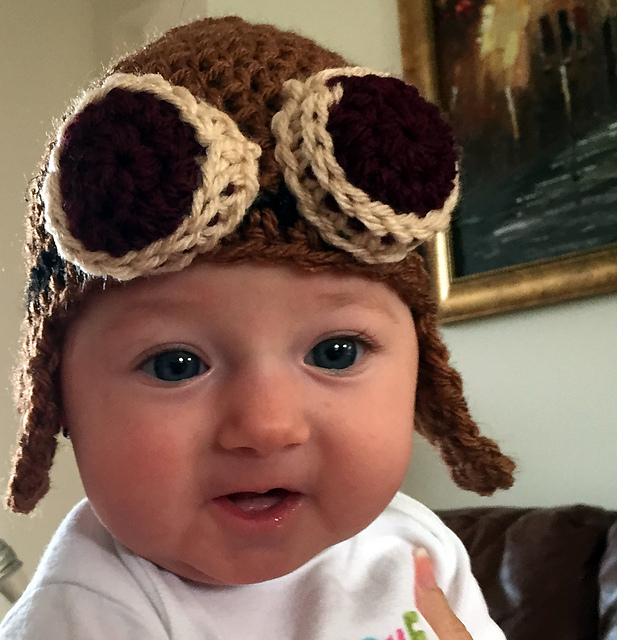 Steampunk Pilot Earflap Hat