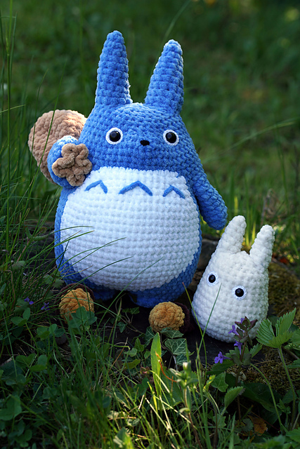 ☆totororo☆ページ Ravelry: Chu and Chibi Totoro pattern by Petr Medek