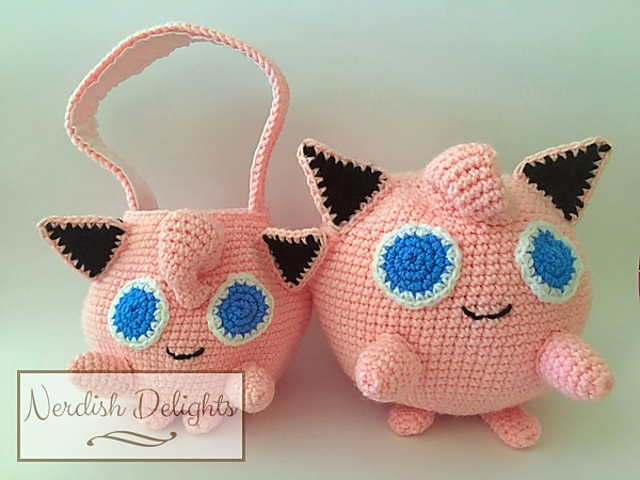 Jigglypuff bag and toy