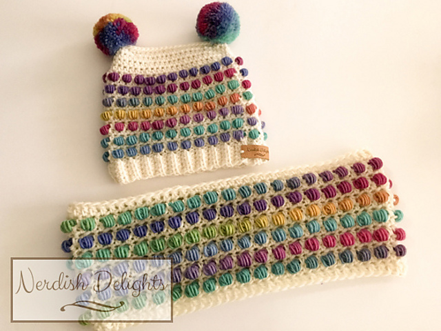 Rose Cowl and Beanie