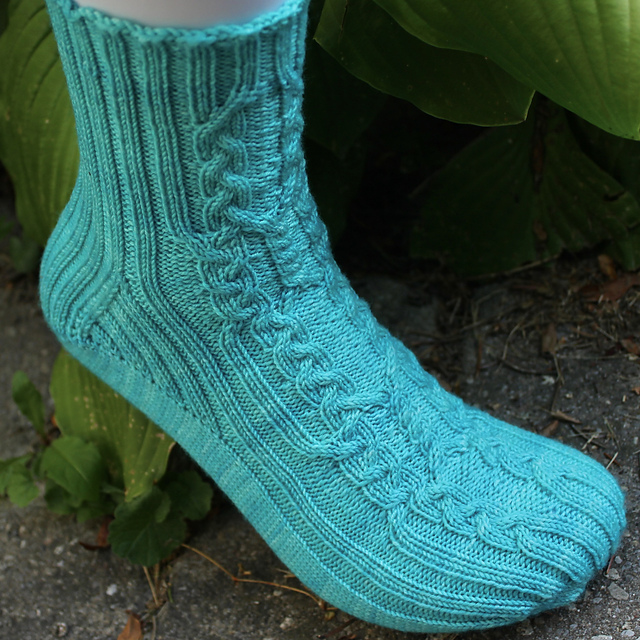 Morpho Aurora Socks