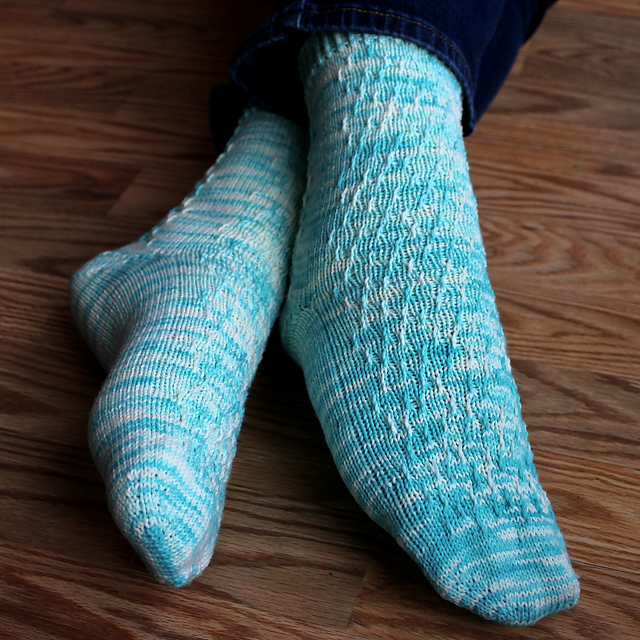 Whitewater Rapids Socks