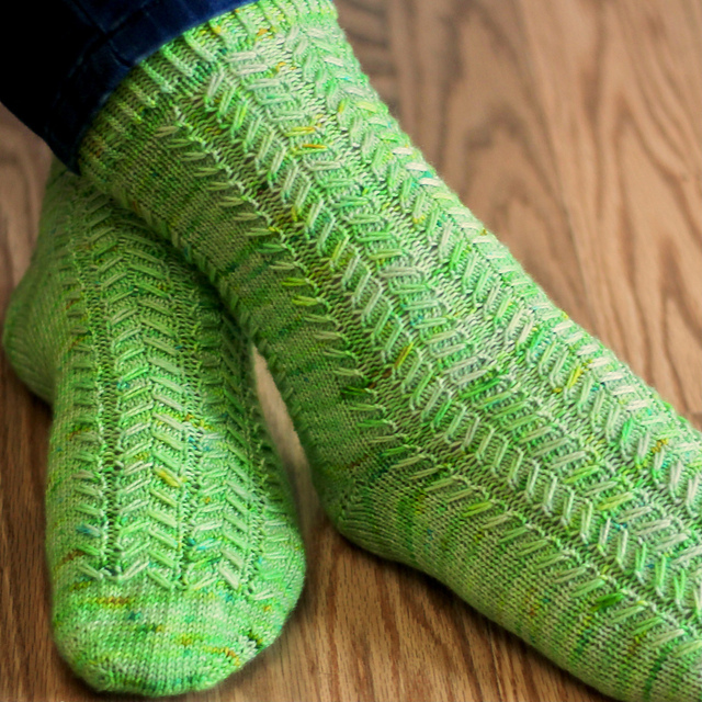 Cloud Forest Socks
