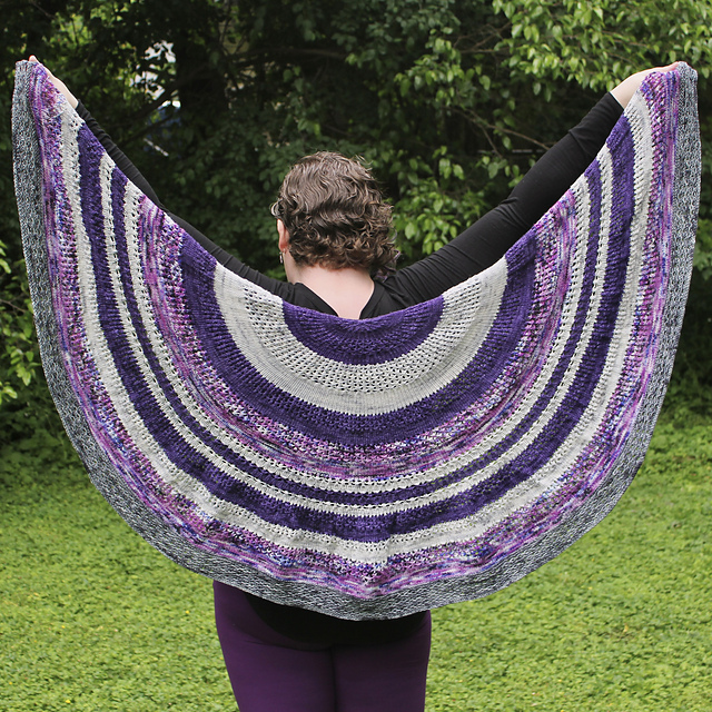 Geode Crystals Shawl