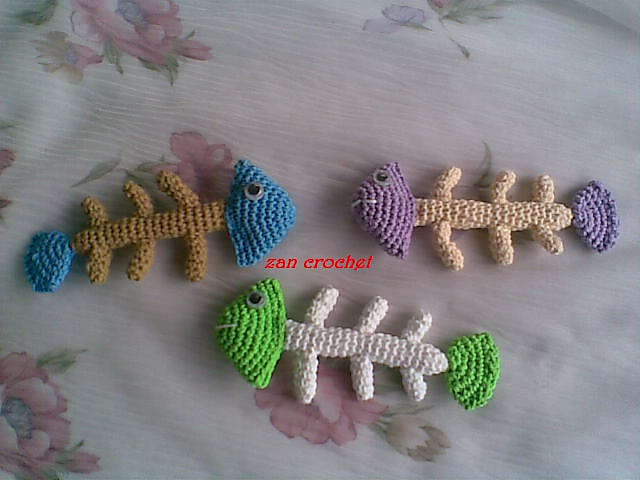 Amigurumi Fish Bone