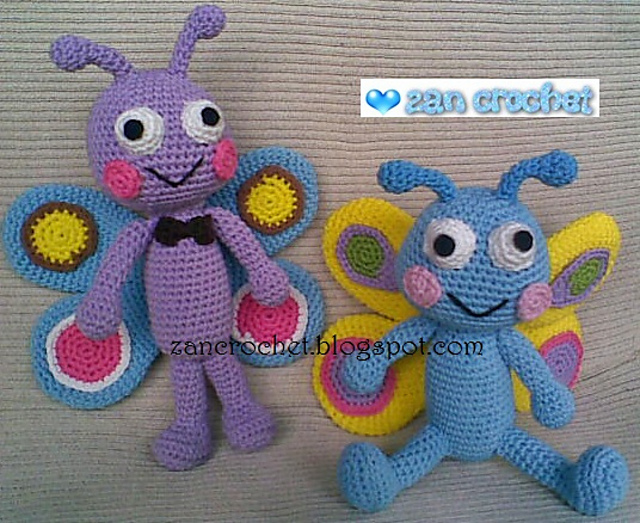 Amigurumi Butterfly