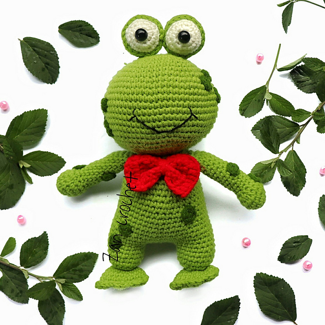 Amigurumi Frog
