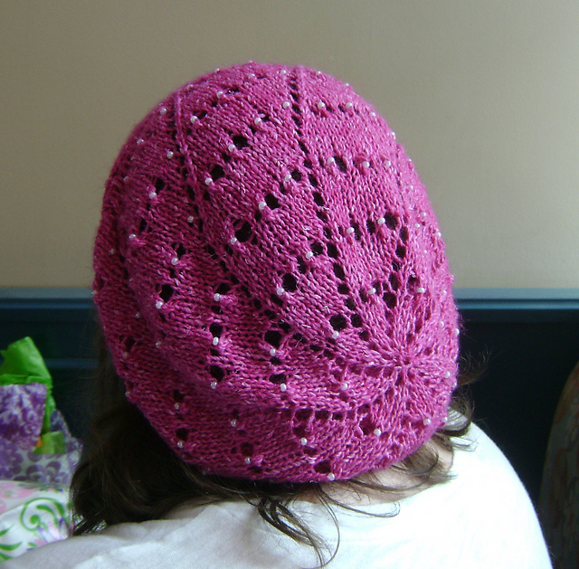Raspberry Blossom Slouch