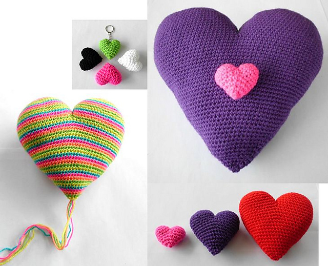 The 'any size you like' stuffed heart