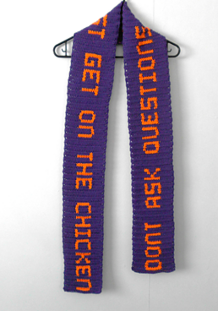 Slogan Scarf