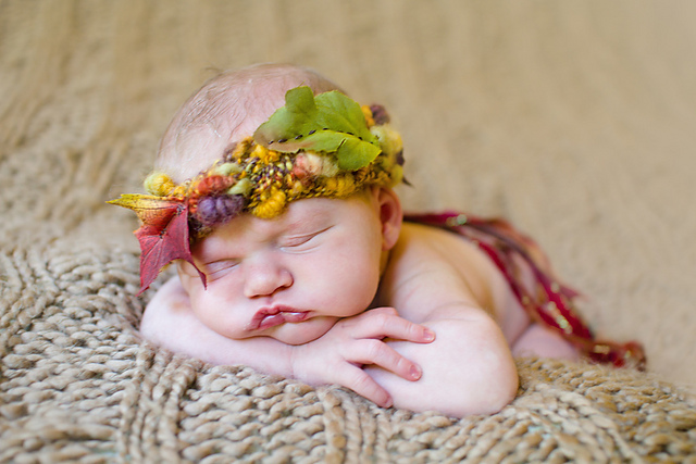 Autumn Newborn Headband