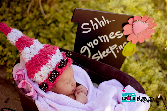 Devyn Gnome Newborn Hat , Bulky