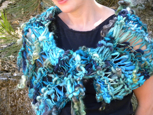 Kiera Handspun Wrap/Blanket