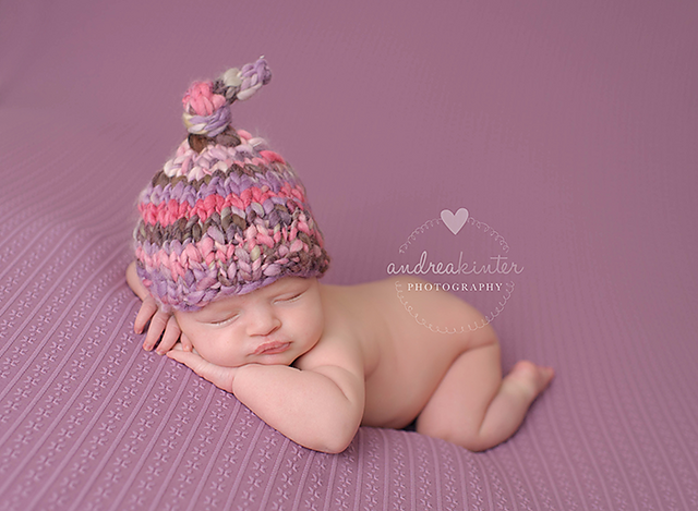Abeline Newborn Hat