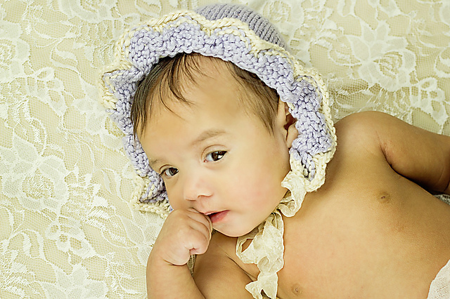 Ruffled Bonnet