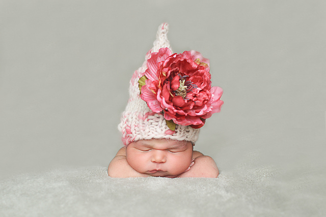 Flower Fairy Newborn Hat