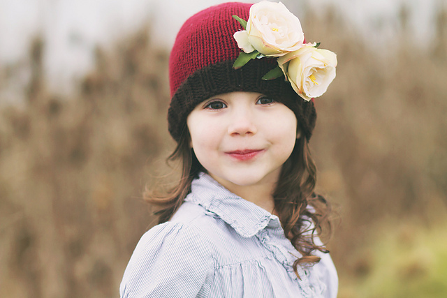 Trimmed Toddler Hat