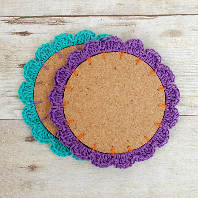 Flower Coasters 