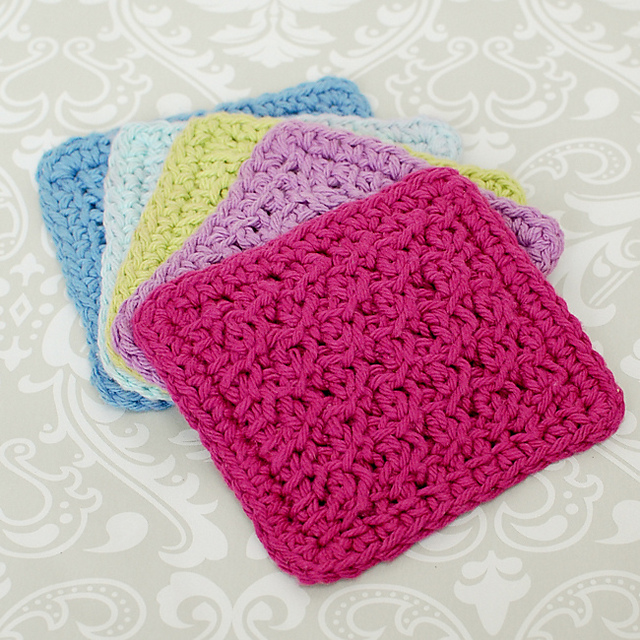 Tunisian Coaster Set