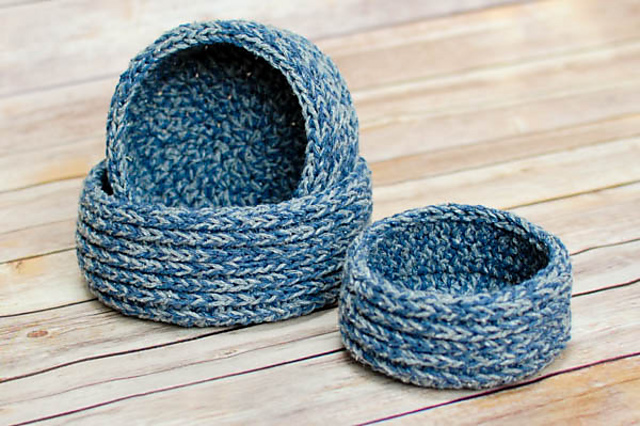 Chunky Nesting Baskets