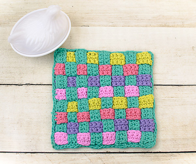 Woven potholder