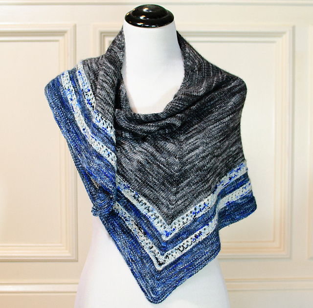 Stormy Seas Shawl