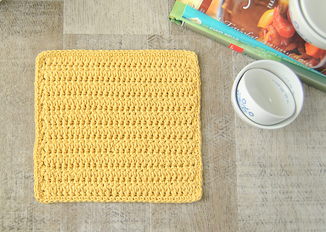 Forked Cluster Dishcloth
