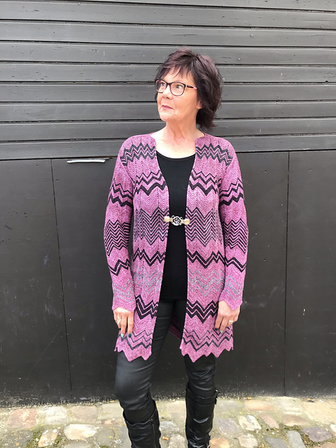 Zick-Zack Cardigan