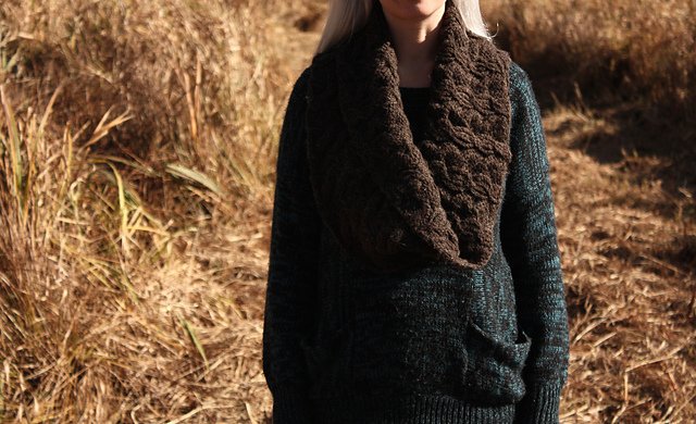 Erin's Cabled Cowl